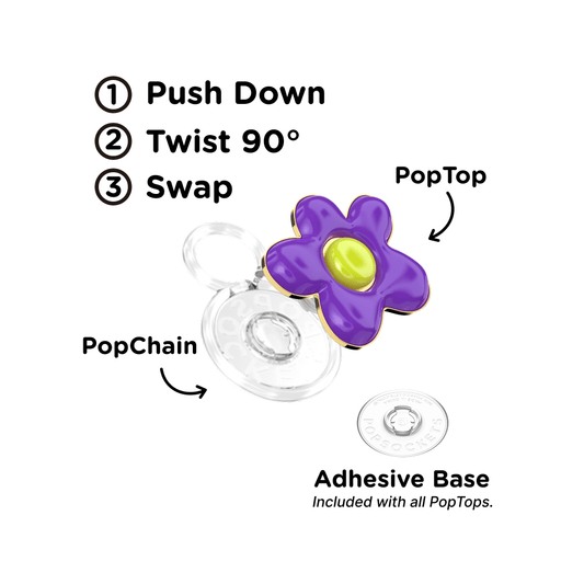 Enamel Wonky Daisy — PopTop - US 36006