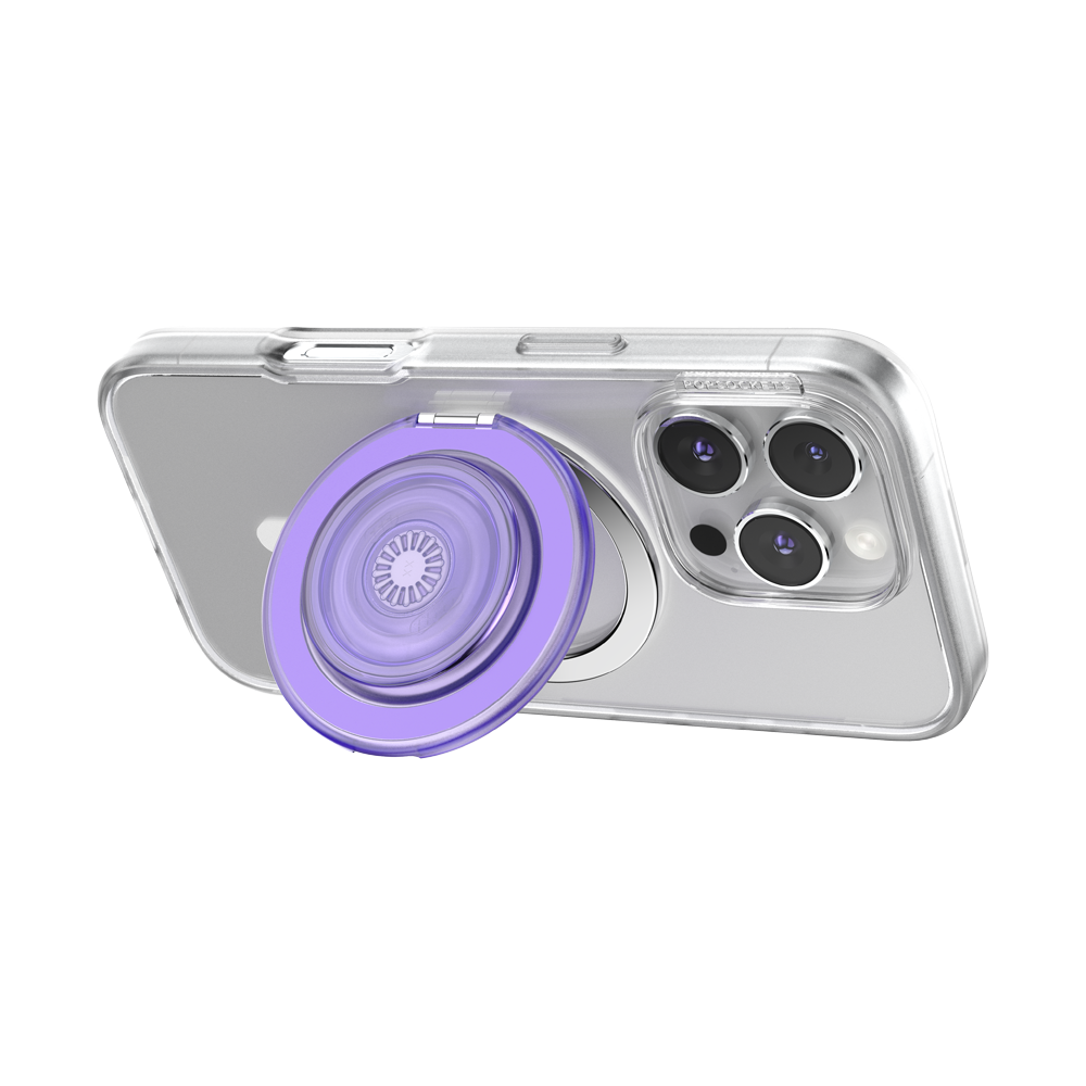 Translucent Dusty Purple — MagSafe Kick-Out Grip & Stand - US 77390