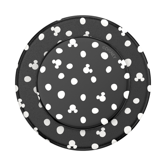 Mickey Polka Dot Black — MagSafe PopGrip - US 59918