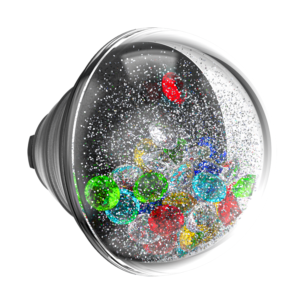 Tidepool Globe Rainbow Jackpot — MagSafe PopGrip - US 65497