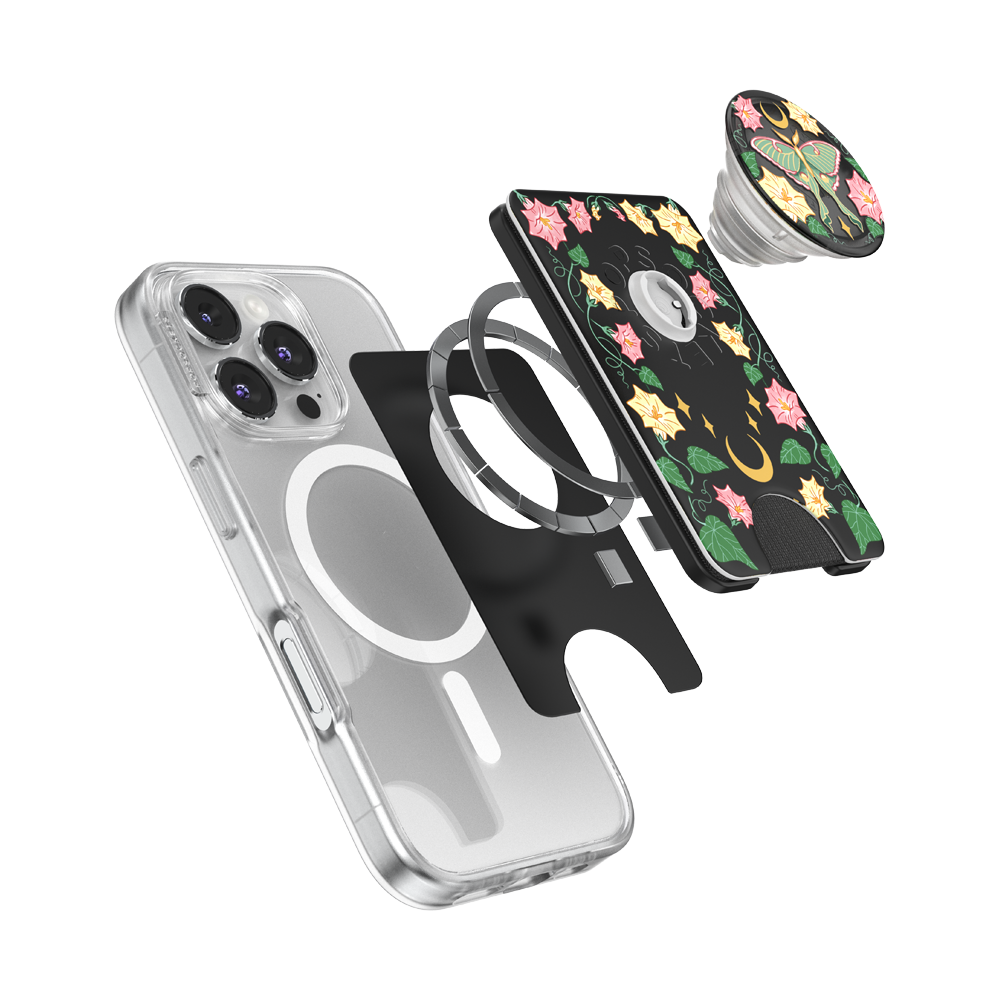 Moon Flower — MagSafe PopWallet+ - US 89292