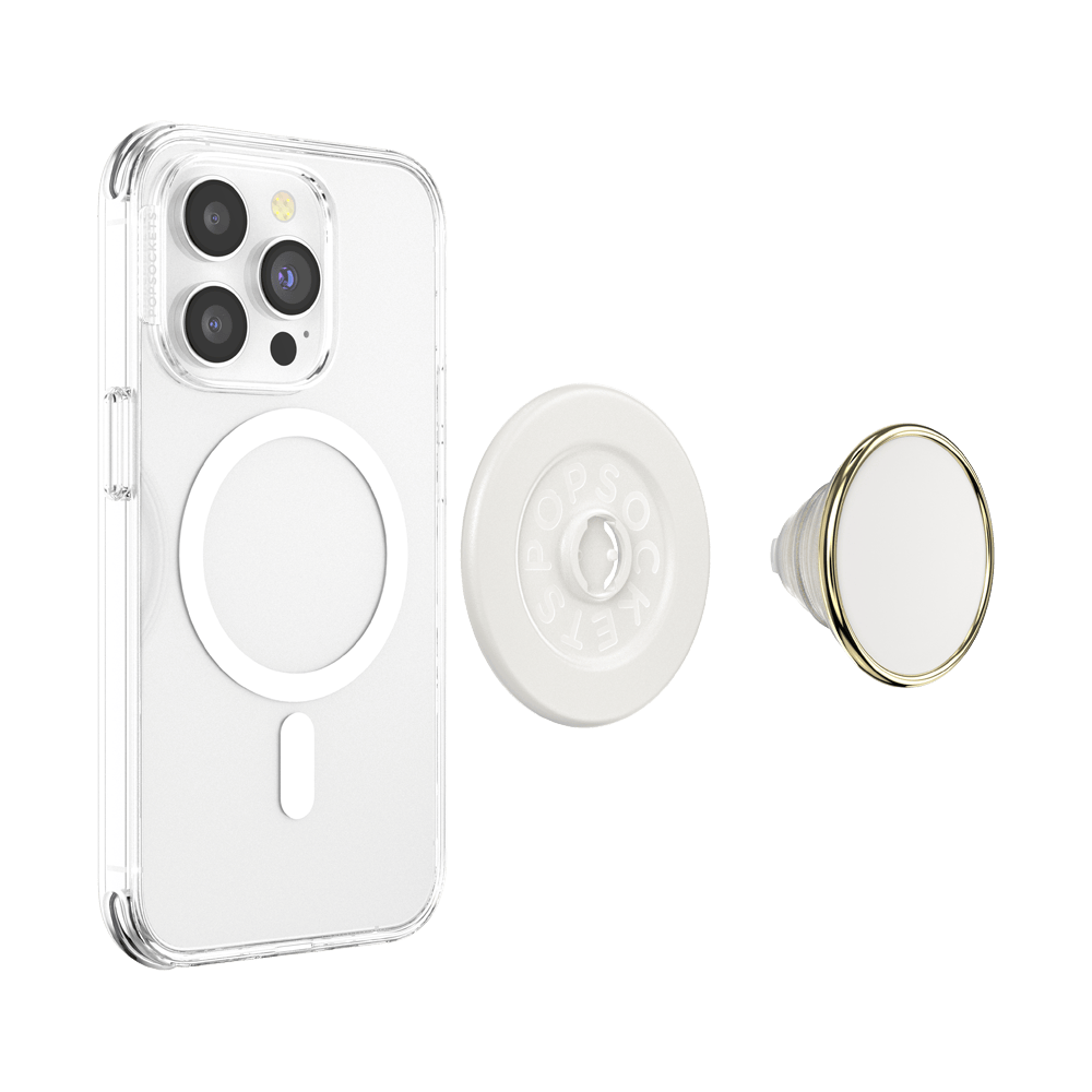 Enamel Coconut Cream — MagSafe PopGrip - US 40441