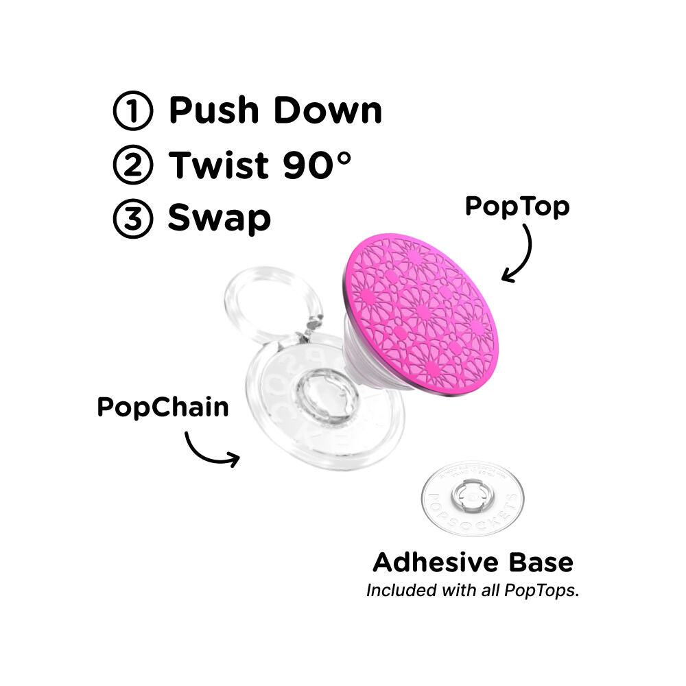 Enamel Mosaic Rosa — PopTop - US 36382