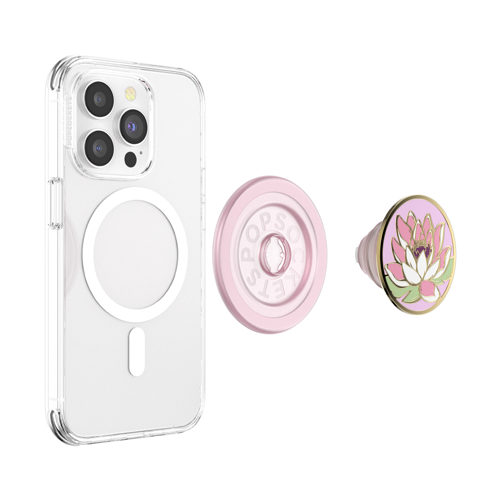 Enamel Water Lily — MagSafe PopGrip - US 67243
