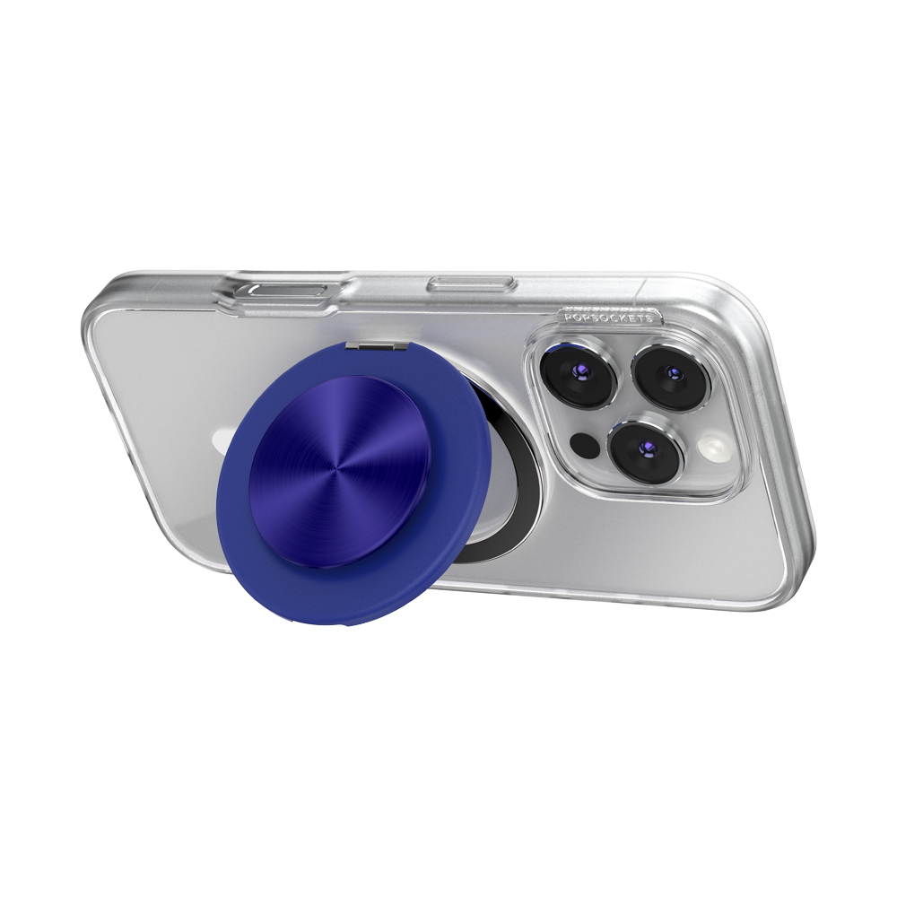 Aluminum Radial French Navy — MagSafe Kick-Out Grip & Stand - US 14941