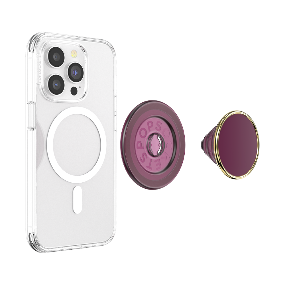 Enamel Red Wine — MagSafe PopGrip - US 06841
