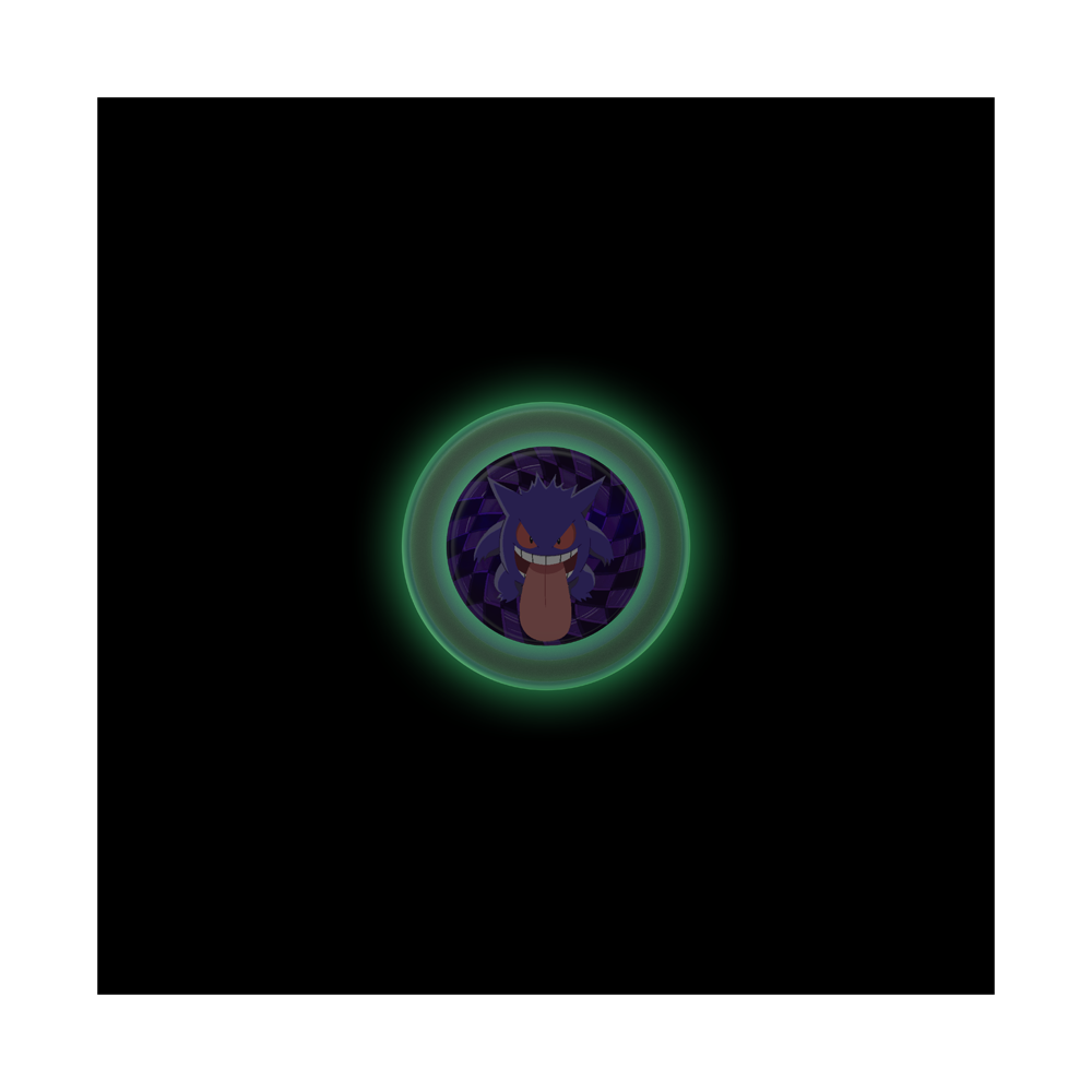 Glow in the Dark Ghost Gengar — MagSafe PopGrip - US 39460