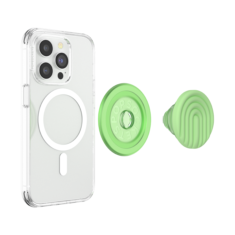 PopOut Curves Matcha Dew — MagSafe PopGrip - US 92043