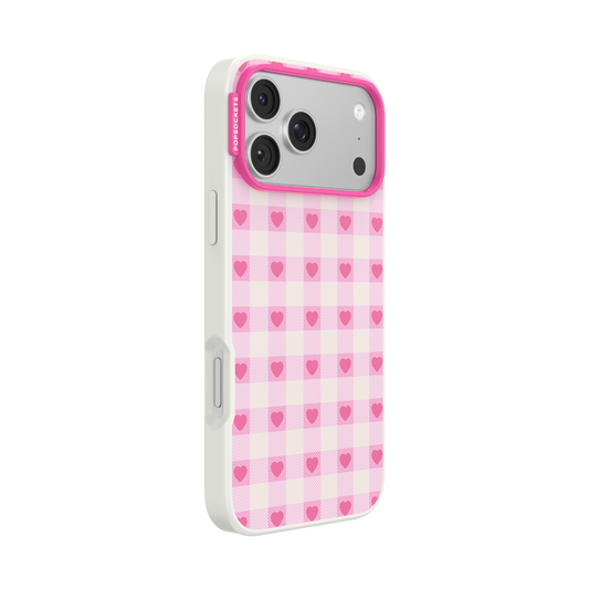 Blush Gingham — iPhone 17 Pro Max MagSafe Case - US 44753