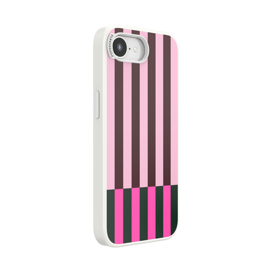 Pop of Pink Stripe — iPhone 17e/16e MagSafe Case - US 43434