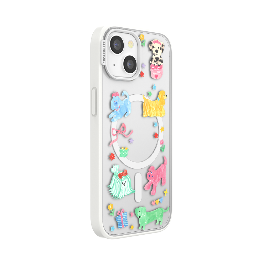 Puppy Cluster — iPhone 15 MagSafe Case - US 39938