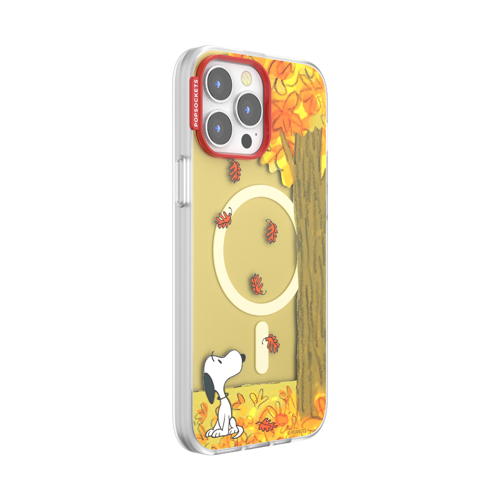 Snoopy in Fall — iPhone 13 Pro Max MagSafe Case - US 74209