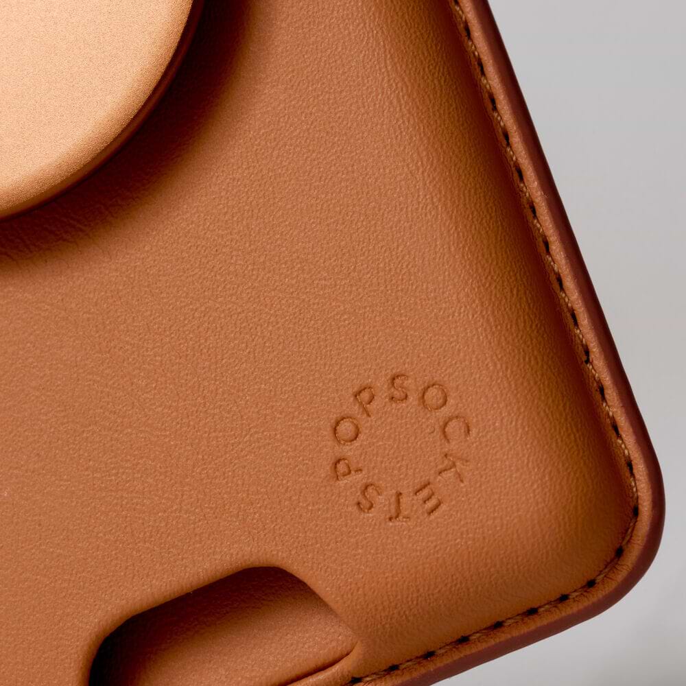 Cognac — Softgoods MagSafe PopWallet+ - US 92939