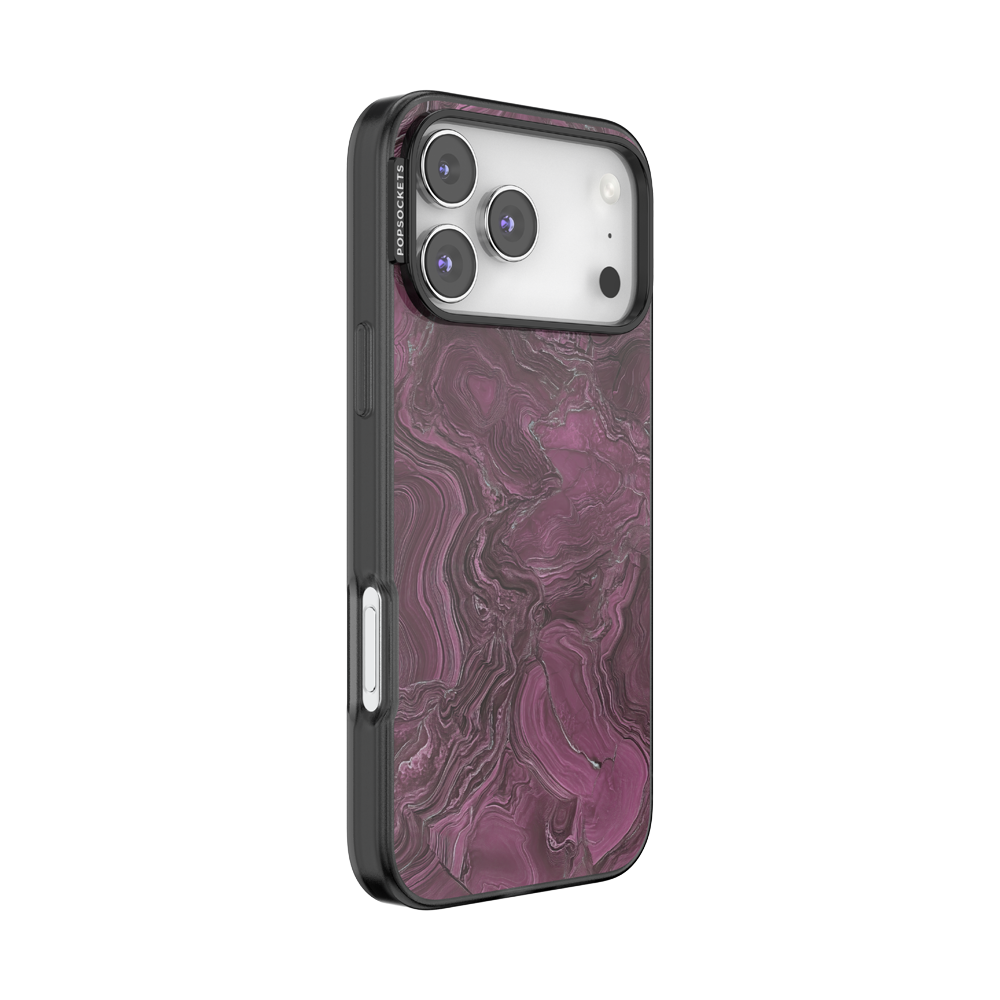 Burgundy Vein — iPhone 17 Pro Max MagSafe Case - US 80213