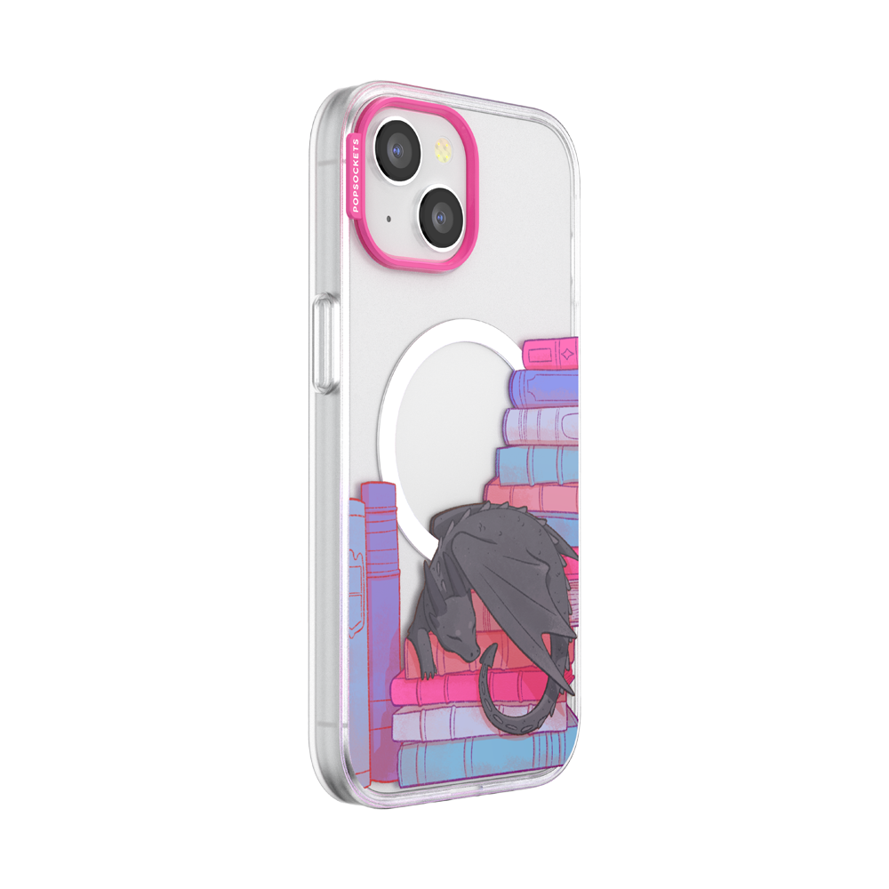 Curled Up With A Good Book — iPhone 15 MagSafe Case - US 99896