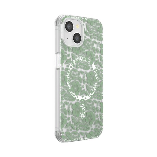 Lace Eucalyptus — iPhone 14 MagSafe Case - US 68091