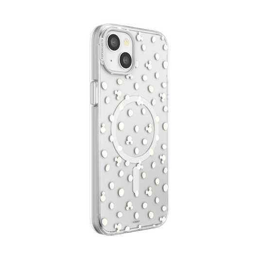 Clear Mickey Polka Dot — iPhone 15 Plus MagSafe Case - US 97849