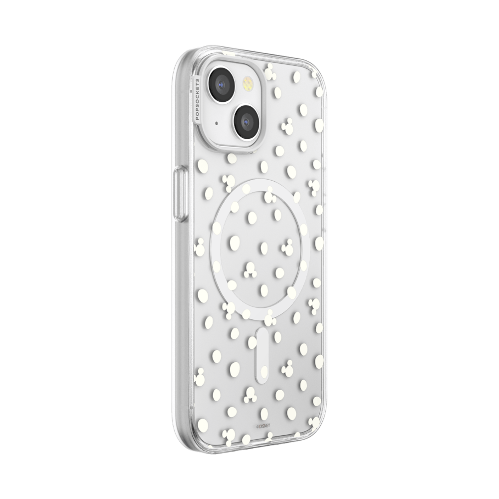 Clear Mickey Polka Dot — iPhone 15 MagSafe Case - US 74886