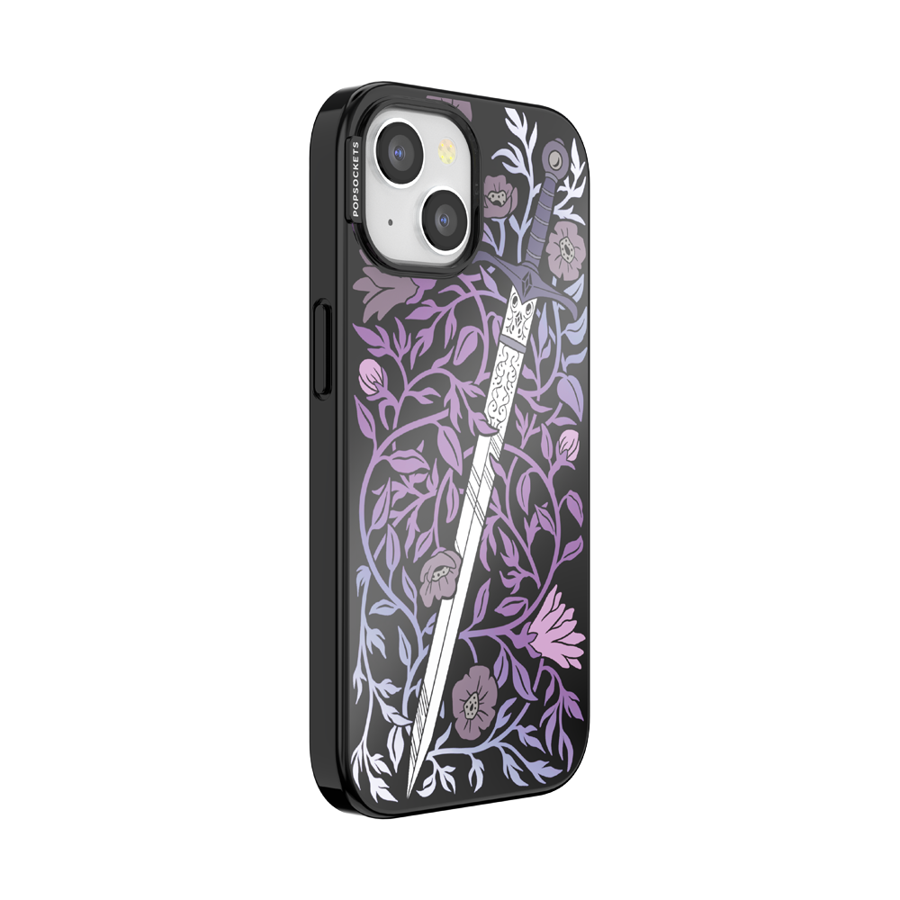 Mirror Thorny Blade Lavender — iPhone 15 MagSafe Case - US 18703