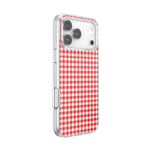 Red Gingham — iPhone 17 Pro Max MagSafe Case - US 43277