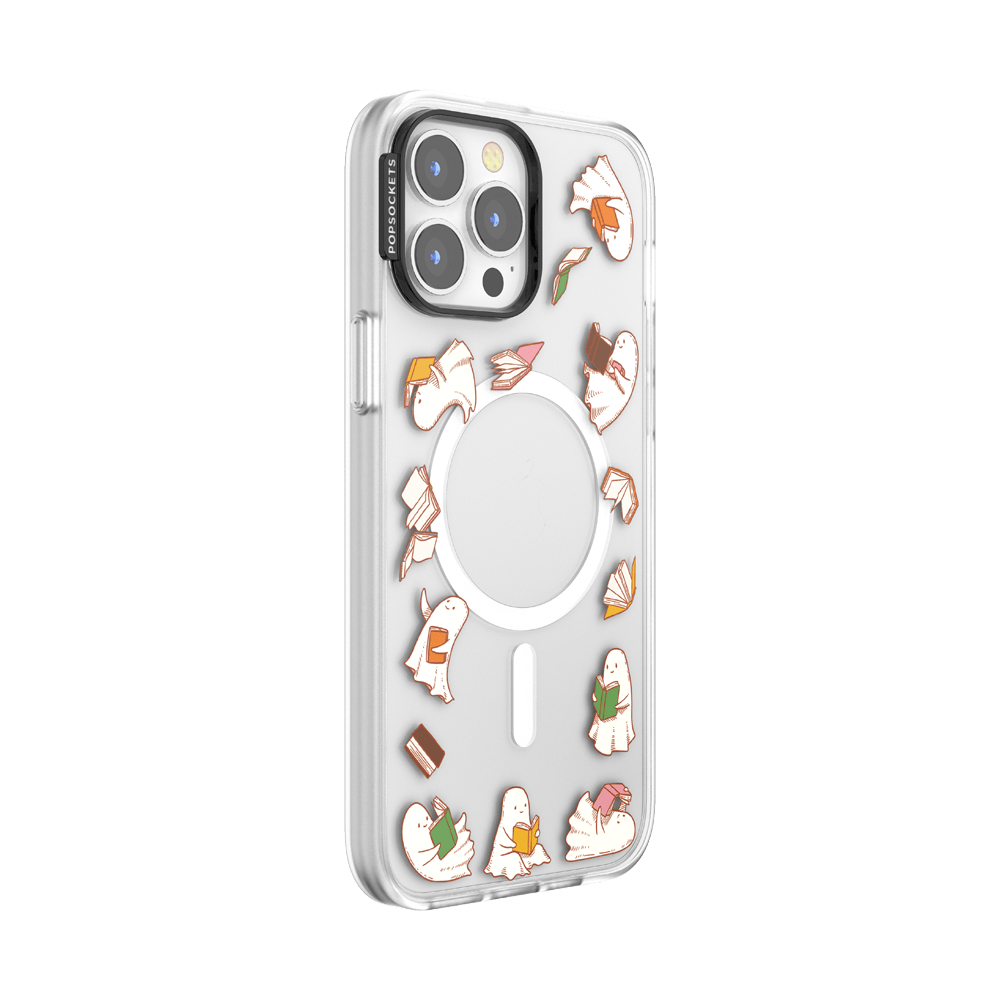 Spooky Book Club Clear — iPhone 13 Pro Max MagSafe Case - US 00495