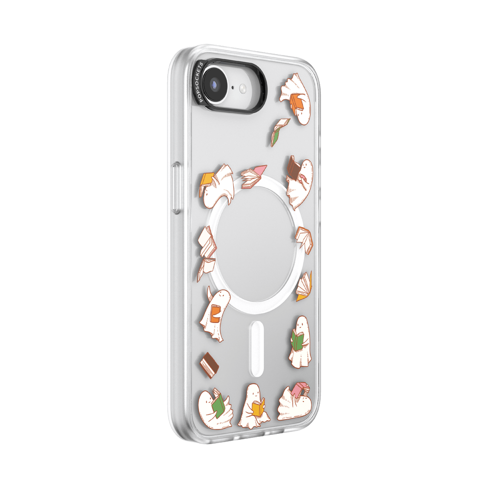 Spooky Book Club Clear — iPhone 17e/16e MagSafe Case - US 58043