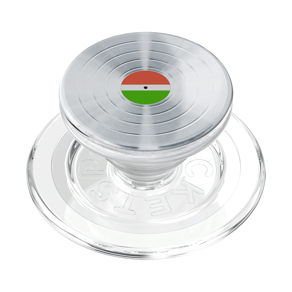 Backspin Aluminum 45rpm Silver — MagSafe PopGrip - US 86350