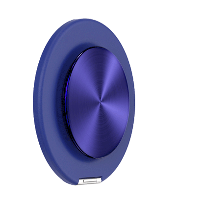 Aluminum Radial French Navy —  MagSafe Kick-Out Grip & Stand - US 17262