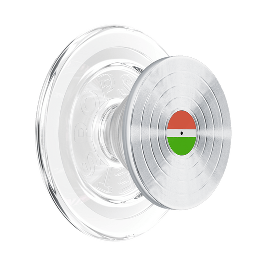 Backspin Aluminum 45rpm Silver — MagSafe PopGrip - US 26575