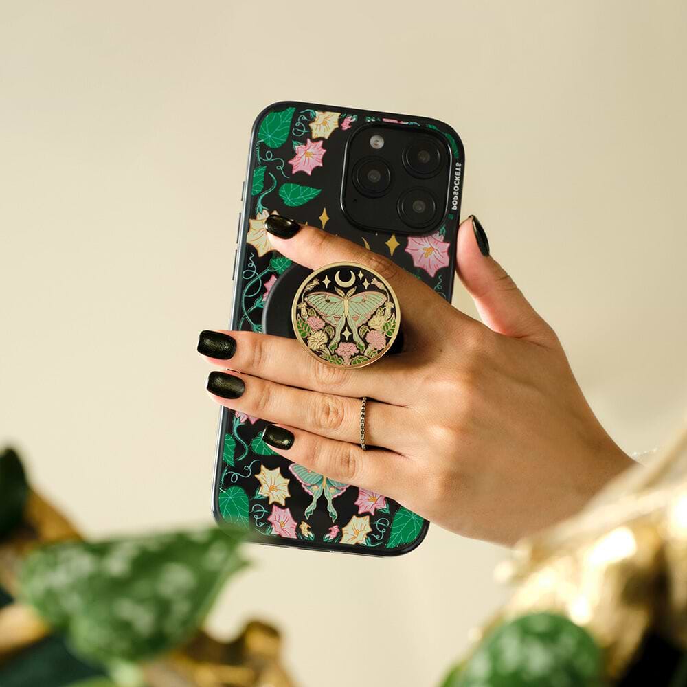 Moon Flower — iPhone 15 Pro MagSafe Case - US 79014
