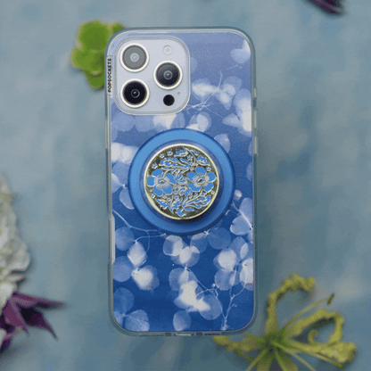 Enamel Lace Blue Vermeer — MagSafe PopGrip - US 04166