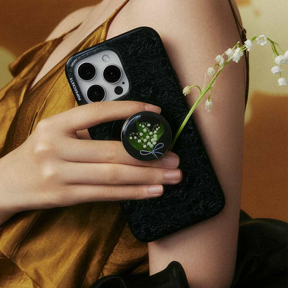 Black Lace — iPhone 15 Pro Max MagSafe Case - US 69096