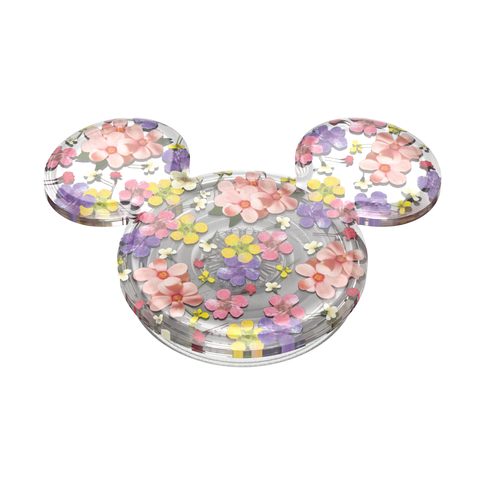 Translucent Mickey Mouse Cascading Flowers — Adhesive PopGrip - US 84150