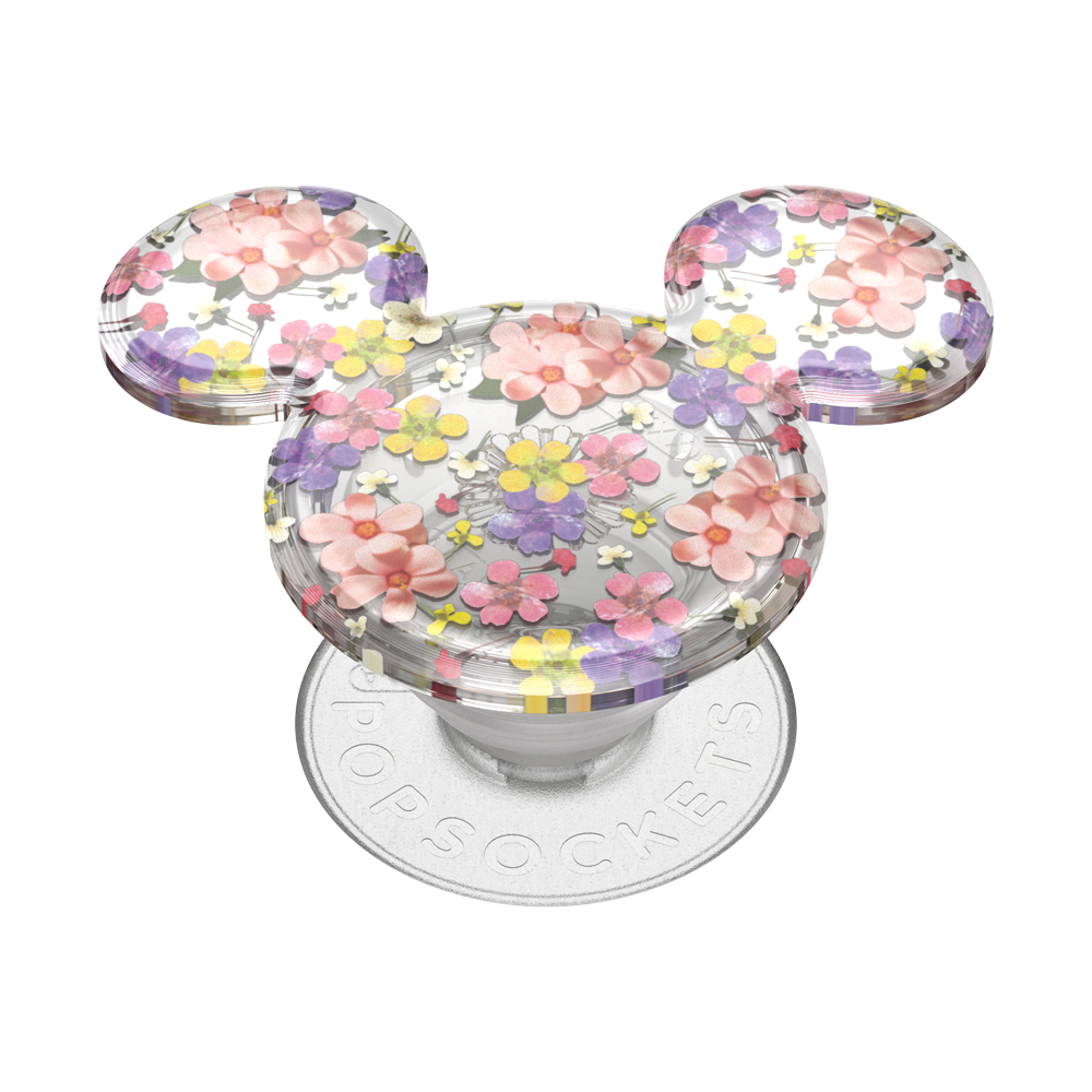 Translucent Mickey Mouse Cascading Flowers — Adhesive PopGrip - US 84837