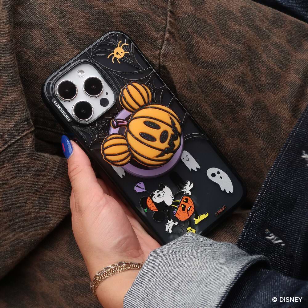 PopOut Pumpkin Mickey Mouse Orange — MagSafe PopGrip - US 08808