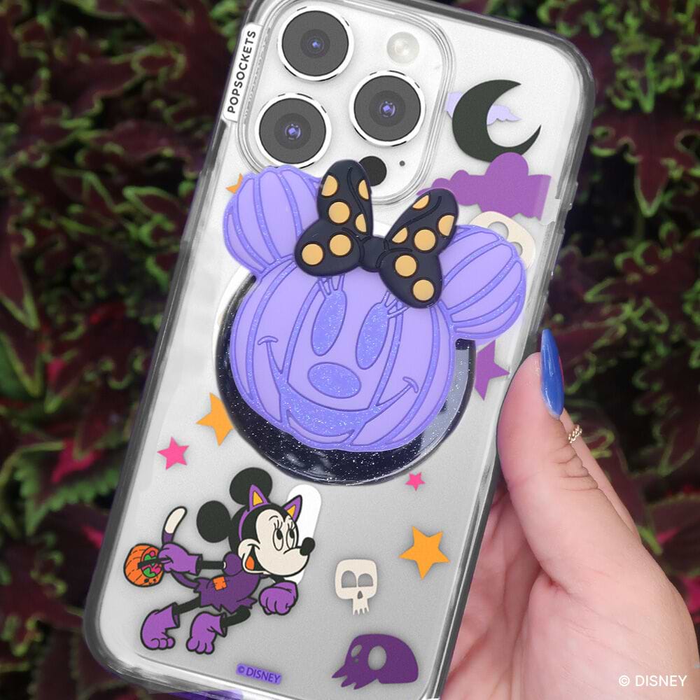 PopOut Pumpkin Minnie Mouse Purple— MagSafe PopGrip - US 15595