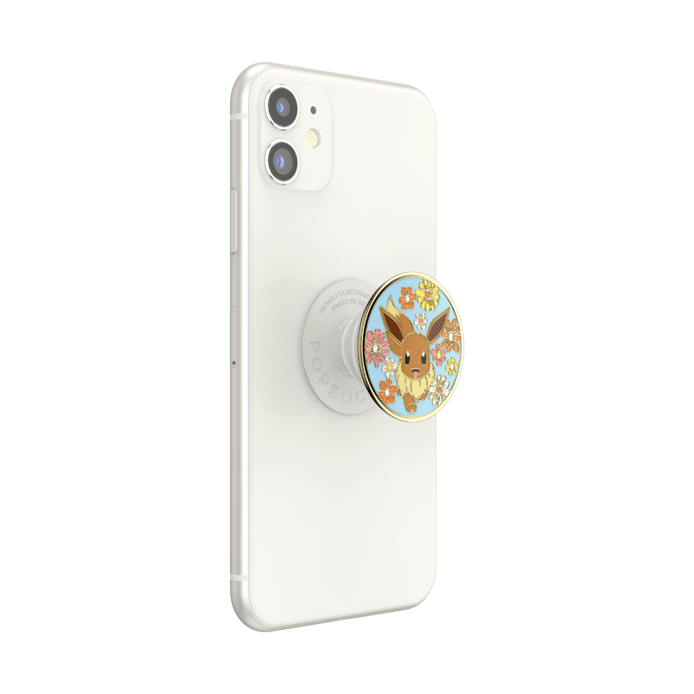 Floral Eevee Enamel — Adhesive PopGrip - US 33862