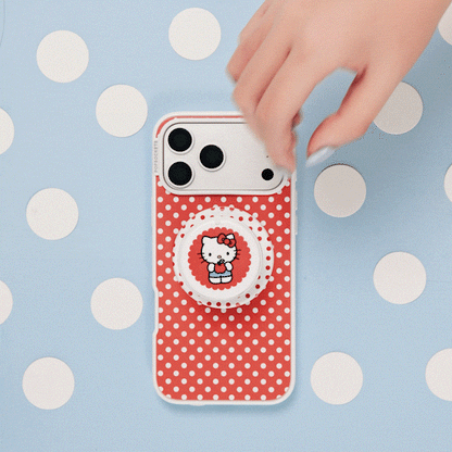 Cherry Red Polka Dot — iPhone 13 Pro MagSafe Case - US 55348
