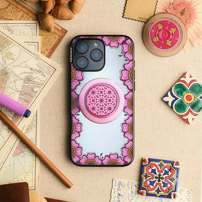 Bonita Border Pink — iPhone 14 Pro Max MagSafe Case - US 45772