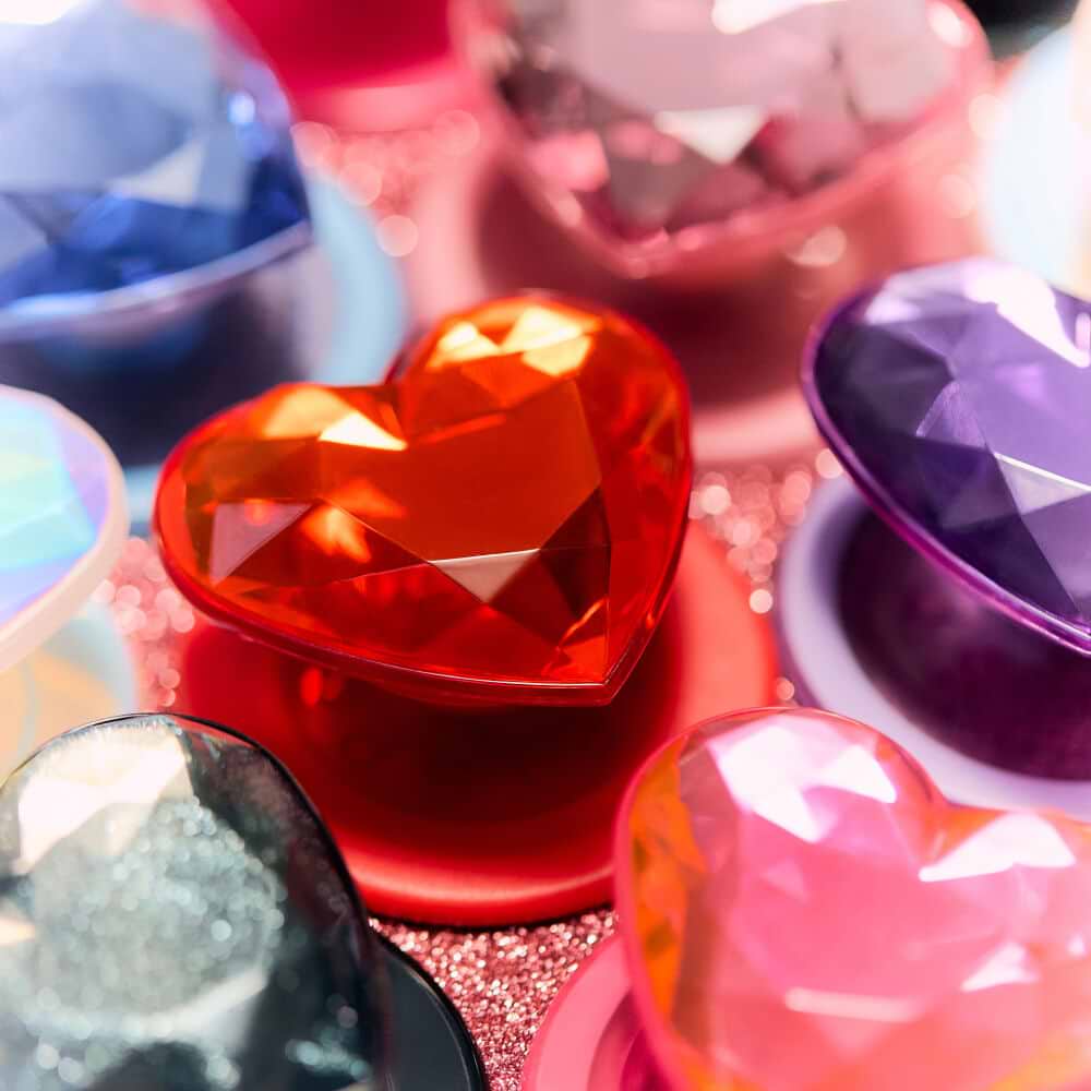Crystal Heart Lavender —  MagSafe PopGrip - US 14569