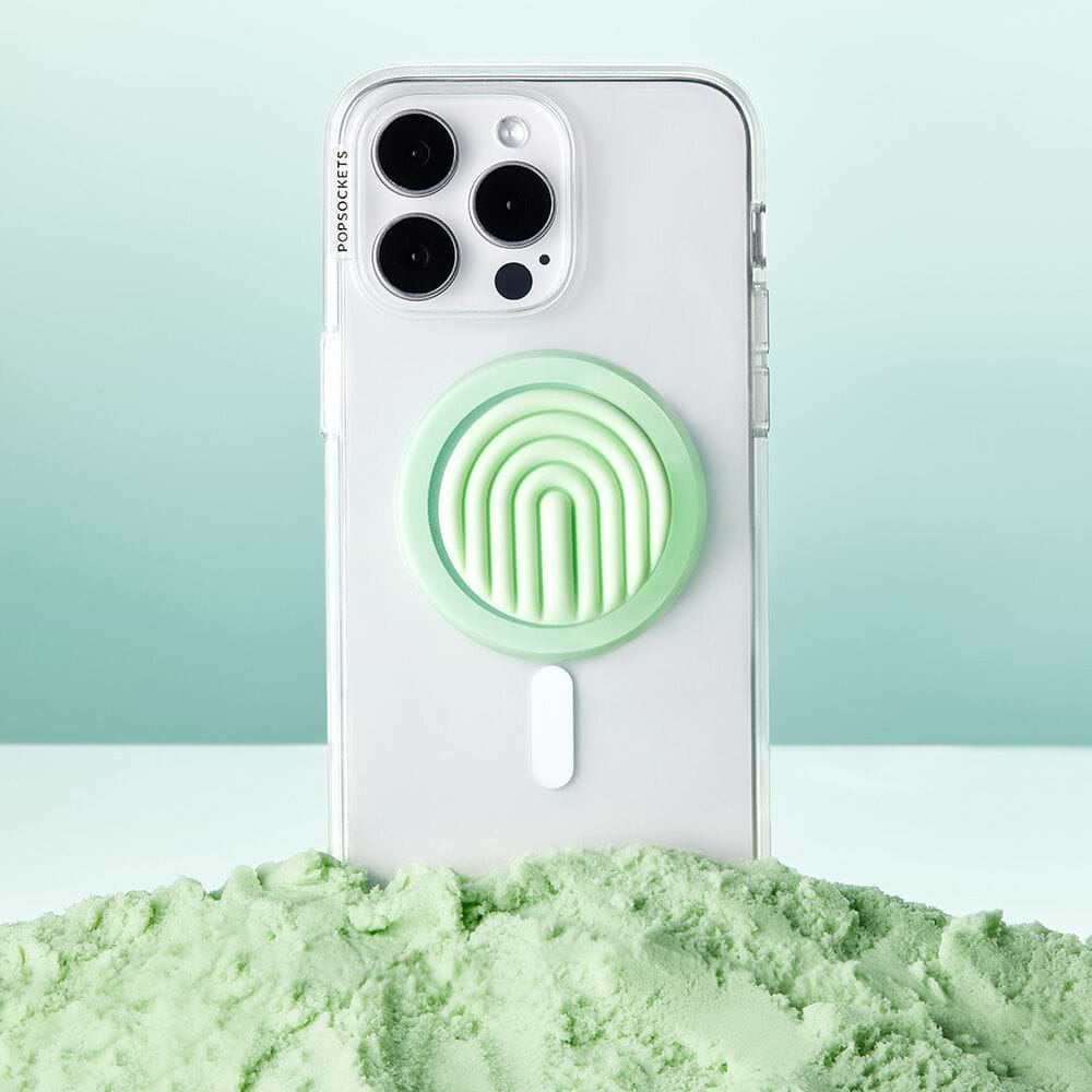 PopOut Curves Matcha Dew — MagSafe PopGrip - US 92043