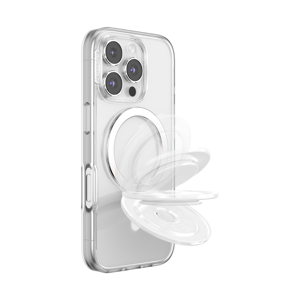 Glossy White — MagSafe Kick-Out Grip & Stand - US 92318