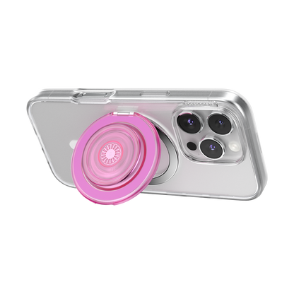 Translucent Baby Pink — MagSafe Kick-Out Grip & Stand - US 08243