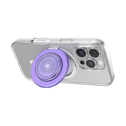 Translucent Dusty Purple — MagSafe Kick-Out Grip & Stand - US 03987