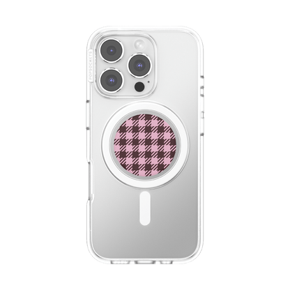 Black Cherry Gingham — MagSafe PopGrip - US 77096
