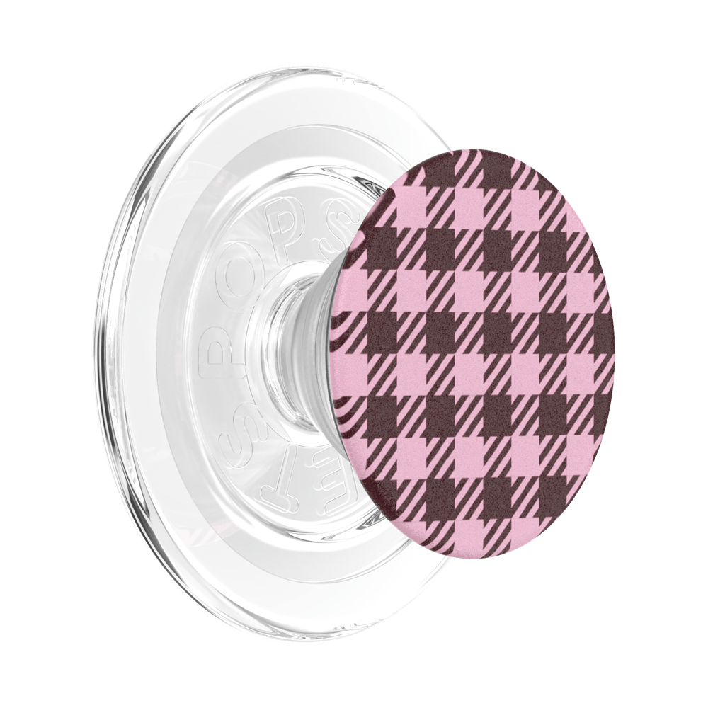 Black Cherry Gingham — MagSafe PopGrip - US 77096