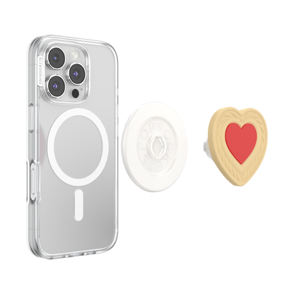 Cookie Heart Scented —  MagSafe PopGrip - US 06736