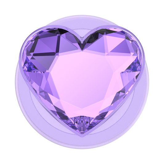 Crystal Heart Lavender —  MagSafe PopGrip - US 56962