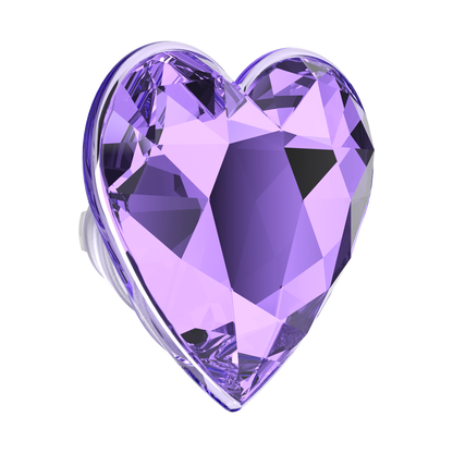 Crystal Heart Lavender —  MagSafe PopGrip - US 14569