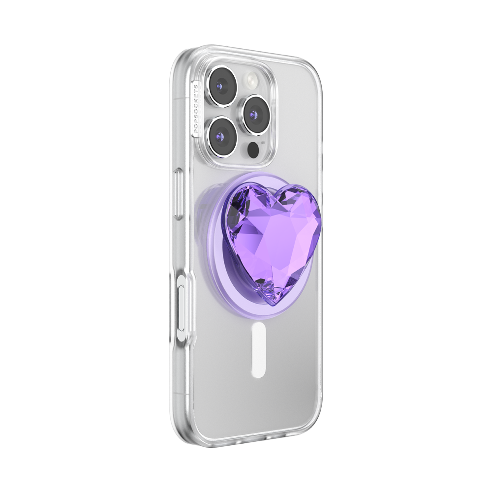Crystal Heart Lavender —  MagSafe PopGrip - US 56962